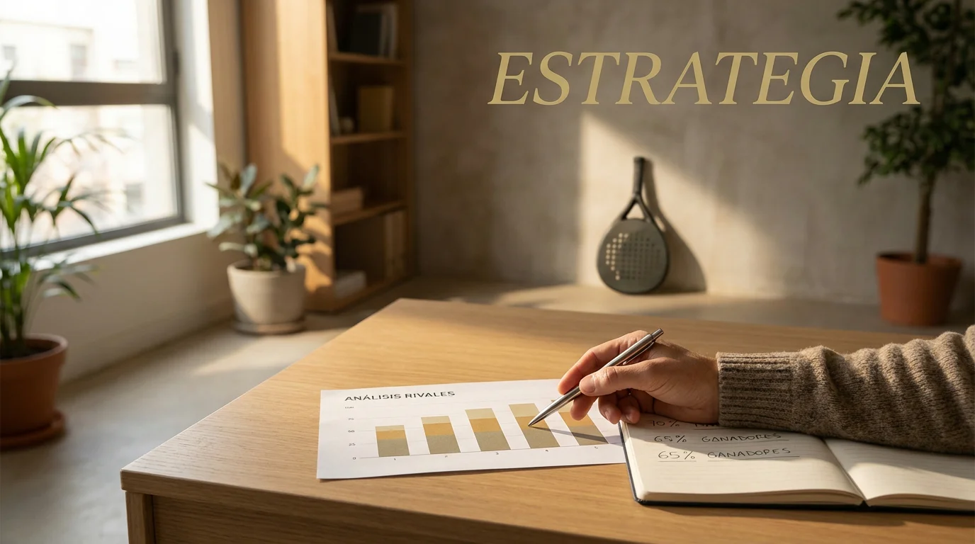 Estrategias de apuestas en pádel: análisis, bankroll y detección de valor