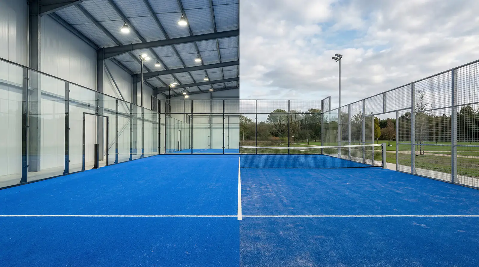 Pista de pádel indoor versus outdoor y su impacto en apuestas