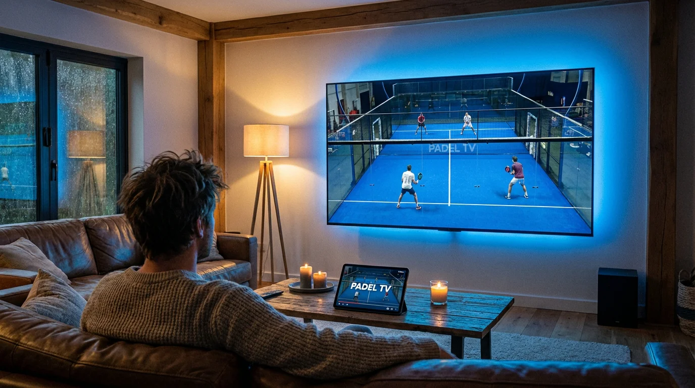 Streaming de pádel en directo para apostar en vivo