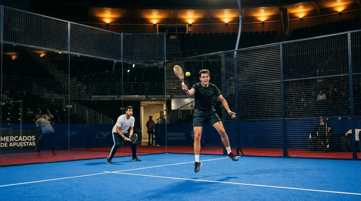 Tipos de apuestas en pádel: mercados disponibles en partidos profesionales