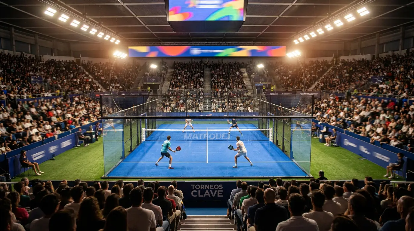 Torneos de pádel profesional con mercados de apuestas disponibles